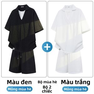 Paul Frank | Bộ Quần Áo Thể Thao Nhẹ Mát Mùa Hè Kẻ Sọc Hai Lớp Giả
