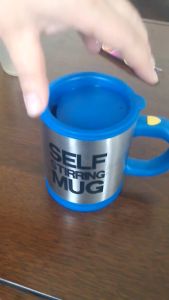 Coffee Mixing Mug Drinkware Stainless Steel Electric Spin Mug Self Stirring Cup AutoMix Keep Warm