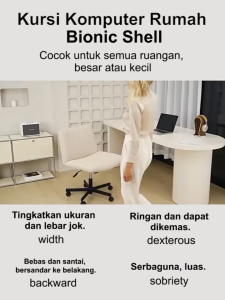 XUXU Kursi Belajar Kursi Kerja Kursi Cafe Kursi Makan Dapat disesuaikan