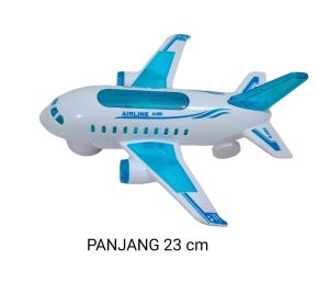 MAINAN PESAWAT TERBANG AIRBUS LAMPU SUARA BP 63
