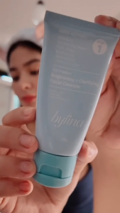Byfina Brightening Facial Cleanser Trio with Vitamin C & Pearl Extract | For Dull Skin Glow