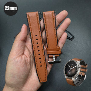 22mm Watch Band Leather Silicone Strap For Amazfit BALANCE Wriststraps For GTR 4 2 3pro/Bip 6/GTR 47mm/Stratos 3 Bracelet Correa
