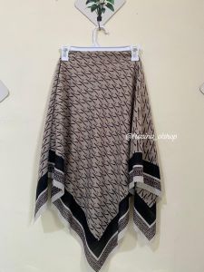 Hijab Segi Empat Voal Motiv VN