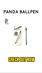 B1T2 - HBW & PANDA BALLPEN SCHOOL SUPPLIES OFFICE SUPPLIES Quality pen