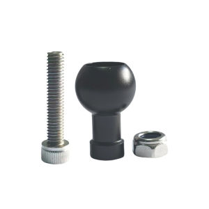 17mm/25.4mm Ball Head to M6 M8 M10 Screw Bracket Connector Motorcycle Sport Camera Mount Connector Motorcycle for GoPro Camera