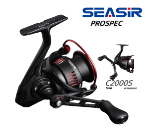 Seasir Prospec Spining Reel P-Series Ultralight Carbon Fiber Washers 8+1BB Max Drag 9Kg Freshwater Saltwater Fishing Coil
