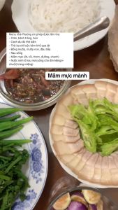 Mắm mực mành (Đặc sản Miền Trung) trọng lượng hũ 500gr