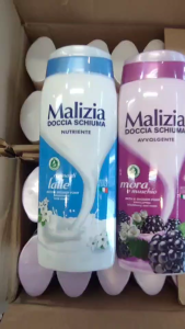 Malizia Bath Foam ครีมอาบน้ำมาลิเซีย สบู่เหลวอาบน้ำ หอมสดชื่น อ่อนโยน 300ml made in italy