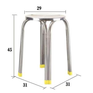 TENGYAGAO | Stainless Steel Foldable Large Round Table