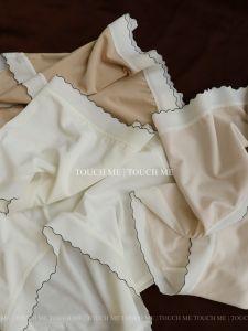 กางเกงชั้นในผู้หญิง Tagkita ทรงสามเหลี่ยมเอวกลาง 3 ตัว ผ้าโมดอลระบายอากาศได้ดี ป้องกันแบคทีเรีย ความรู้สึกเปลือยเปล่า นุ่มสบาย ชุดชั้นในผู้หญิง