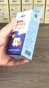 Xịt răng miệng Theci cho bé - sạch miệng thơm mát ngừa sâu răng bảo vệ nướu khỏe 30ml