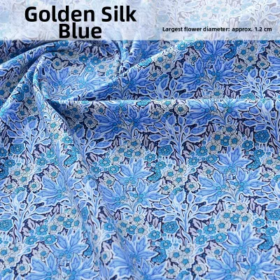 Pure Cotton Handmade DIY Clothing Skirt Shirt Dyed Fabric Rural Floral Pattern Home Fabric Art Half Meter Sale Direct from China