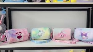 Túi đeo chéo Hoạt hình Sanrio pha màu độc lạ cá tính cute cho bạn gái - Túi gấu bông ASANRIO HOUSE