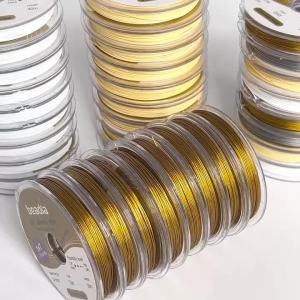 0.3/0.38/0.5/0.6mm Stainless Steel Soft Jewelry Wire DIY Beading Wire for Bracelet Necklace Earring Jewelry Making Supplies