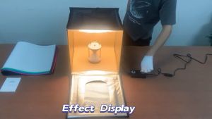 ZKeezm 40/50/60CM Light box Portable simple folding studio LED light dimming photo photography light soft box light box