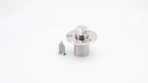 RYSJM | Boat Drain Plug Bung Hole Drainage Marine Dinghy Garboard 316 Stainless Steel Hardware Marine Accessories