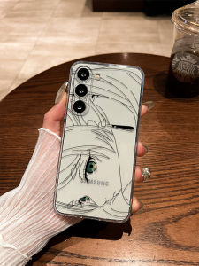 LingRong Samsung S26 Phone Case Full Cover Cartoon Anime Design Transparent Soft Silicone Protective Shell for Galaxy S25 S24 S23+ S22 FE Note20