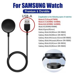 Fast Charger for Samsung Galaxy Watch 8/8 Classic/7/6/6 Classic/5/5 Pro/Ultra/FE Galaxy Watch 4/3/Active 2/Active