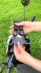 360 องศา ตะขอหมุน สไตล์นอร์ดิก ปรับได้ อุปกรณ์เสริม ห้อยของในรถเข็น