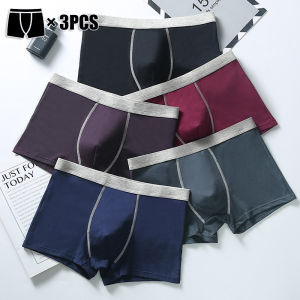 3-Pack Boys Boxer Briefs Breathable Teens Underwear High Quality Cotton Panties Elastic Teenagers Boxers Shorts Solid Knickers
