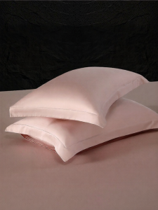 Mercury | Luxury Long-staple Cotton Satin Pillowcase Pair A-class Skin-Friendly