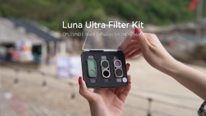 TELESIN CPL + VND 2-32 + Black Diffusion 1/4 Camera Filter Lens Kit for Insta360 Luna Ultra