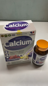 Calcium hộp 30 viên - Hỗ trợ bổ sung Canxi với Vitamin D3 Aquamin F hỗ trợ xương răng chắc khoẻ giảm nguy cơ thiếu hụt canxi loãng xương còi xương dùng được cho phụ nữ mang thai và cho con bú