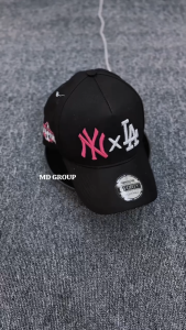 Topi Baseball Distro Bordir NY x LA Model Kekinian Topi Casual Premium Fashion Pria Wanita