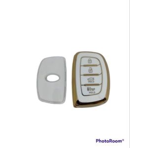 SARUNG CASING COVER KUNCI REMOTE HYUNDAI CRETA 4TOMBOL PREMIUM