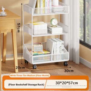 WUBUWEI | Mobile Multilayer Cart Books Snacks Storage