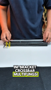 Bracket Spion Crossbar Multifungsi 33-53 Cm Aluminium Aloy