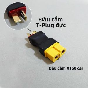 JCD | 1 Chiếc RC Pin Kết Nối Adapter-XT30 XT60 XT90 T-Cắm TRX Nam Đến Nữ Cho RC LiPo Pin Sạc