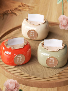 กล่องใส่กระดาษเช็ดหน้าหรูหราพร้อมสปริงสำหรับใช้ในบ้านและห้องนั่งเล่น กล่องใส่ของสำหรับโต๊ะกาแฟแบบมีฟังก์ชันหลายอย่าง