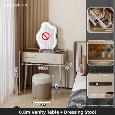 YANGYING | Minimalist Stylish Storage Dressing Table