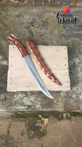 Pisau Daging Zambia Teribal Pisau Pemotong Bahan Baja Per