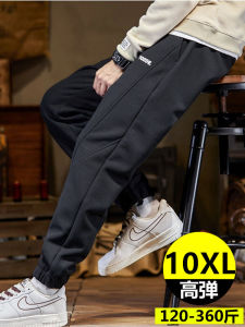 plus Size Mens Casual Pants Loose Fit Autumn Style Extra Wide Leggings High Waist Sweatpants for Heavyset Men Fashionable Harajuku Style