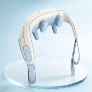 Haier | Haier Portable Neck and Shoulder Kneading Massager 6D Dual Motion 3 Speeds Cordless Shawl for Home Office Travel