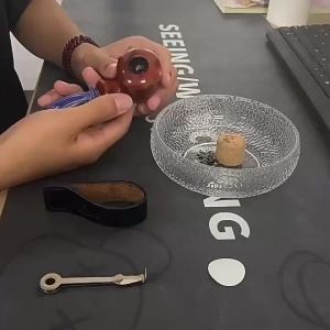 Dao Cắt Thuốc Lá Đa Năng Gấp Gọn Bằng Thép Không Gỉ Dụng Cụ Cạo Vệ Sinh Ống Thuốc Lá Phụ Kiện Thanh Ép Kim Loại 3 Trong 1