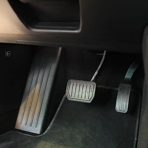 For Tesla Model 3 YL Y Juniper Highland Upgrade Foot Pedal Pads Cover Non-slip Accelerator Brake Rest Performance Aluminum Mats