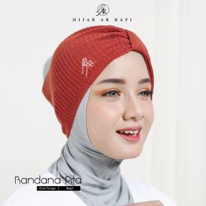 Daleman hijab rajut bandana terlaris 2021 by Ar Rafi