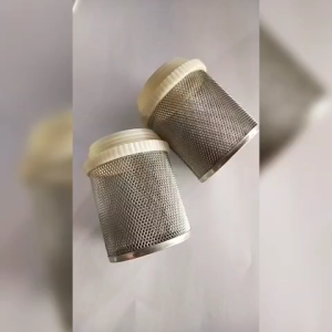 SARINGAN TUSEN 1" KUNINGAN ONDA FILTER stainless steel footklep foot klep bahan stainles kualitas bagus filter air