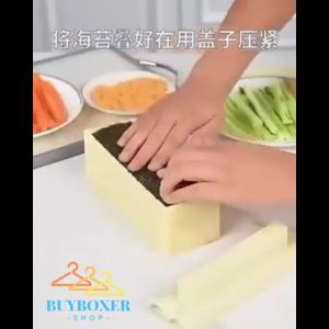BUYBOXER SHOP 1 Piece DIY Rice Ball Molder Sushi Making Tool Cake Roll Press Maker Japanese Mold Tool AT