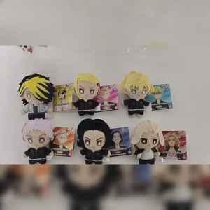 10cm Anime Tokyo Revengers Plush Doll Toy Manjiro Sano Baji Keisuke Matsuno Chifuyu Draken Baji Keisuke Stuffed Toy Pendant Gift