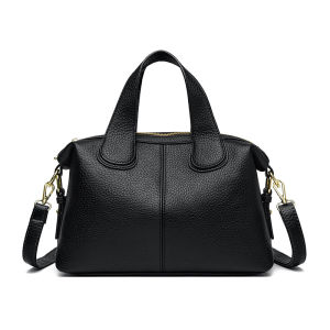 Soft Leather Mom Bag 2026 New Simple Fashion Versatile Ladies Single Shoulder Casual Large Capacity Genuine Leather Sling Bag