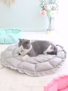 Cat Bed Dog Bed Mat Cat Bed Washable Sleeping Warm Soft Pet Mat Cat Mat cat bed cushion Bed for dog