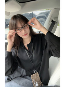 Áo Thun Nam Tay Dài Cổ Chữ V Dáng Rộng Mùa Thu Thường Ngày Thoáng Khí Vải Polyester Cotton Cotton Polyester Áo Lót