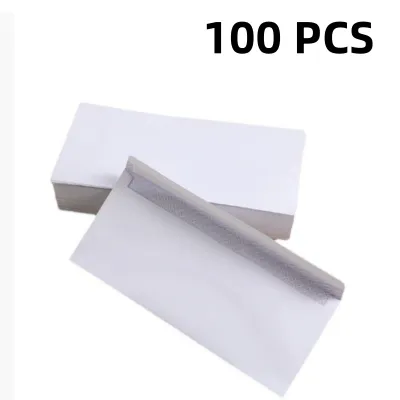 10-100Pcs Windowless white envelope 10 # Secure Business Envelope Can hold A4 paper Bill invoice Self Sealing Envelope