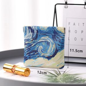 Automatic Closure Spring Portable Mini Digital Bag Coin Wallet Power Bank Earphone Storage Case Waterproof Leather Organizer