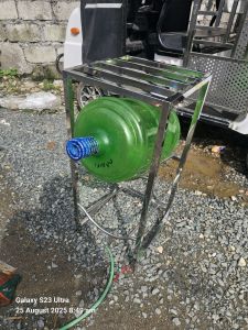 3layers stainless 304 mineral water rack