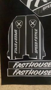 Decal New Dtracker motif putih hitam striping fullbody custom D-A4-284 A4-376 A4-415